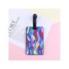 Etichete pentru bagaje, accesorii de călătorie, etichete de valiză din silicon, stil de modă, suport portabil pentru etichetă de
