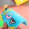 Noi etichete PVC pentru bagaje Accesorii de călătorie Etichete pentru valiză din silicon Stil modă Suport portabil pentru etiche