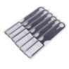 Etichetă de bagaje creativă din piele PU Etichetă portabilă pentru bagaje cu gel de siliciu Suport de identificare pentru valiză