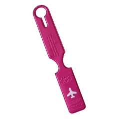 Etichetă de bagaje creativă din piele PU Etichetă portabilă pentru bagaje cu gel de siliciu Suport de identificare pentru valiză