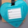 Cel mai nou drăguț 26 de litere pentru bagaje etichetă pentru accesorii de călătorie cu gel de siliciu pentru valiză Adresă de i