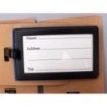 Cel mai nou drăguț 26 de litere pentru bagaje etichetă pentru accesorii de călătorie cu gel de siliciu pentru valiză Adresă de i