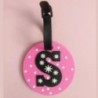 Cel mai nou drăguț 26 de litere pentru bagaje etichetă pentru accesorii de călătorie cu gel de siliciu pentru valiză Adresă de i