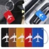 Etichete metalice reutilizabile pentru bagaje de călătorie Etichete din aluminiu pentru valiză cu frânghie Etichetă pentru geant