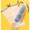 Geantă de plastic, mată, translucidă, geantă de depozitare pentru umbrelă, portabilă, reutilizabilă, capac de depozitare cu șnur