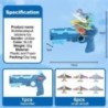 Lansatorul de avion Catapulta cu bule cu 6 jucării cu avion mic Jucării amuzante cu avion pentru copii Joc cu catapultă cu avion