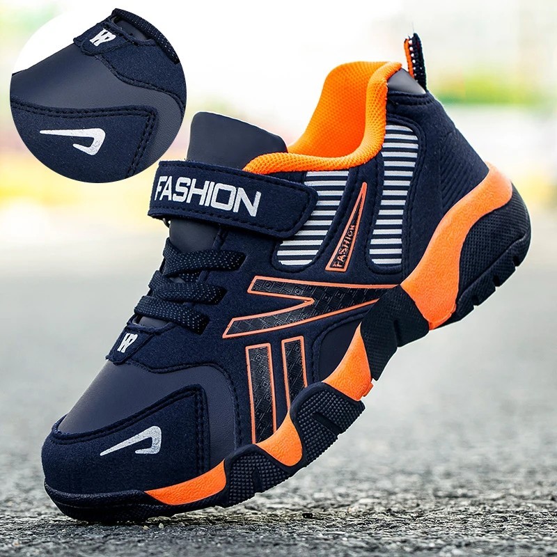 Copii Băieți Pantofi Sport școlar Moda Piele Pentru copii Tenis Pantofi casual Copii Băiat Alergare 7-12 ani Pantofi de mers