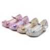 Fete Sandale Strasuri Fluture Dans Latin Pantofi Copii Copii Toc Inalt Pantofi Printesa Piele Sclipitoare Rochie de petrecere Nu