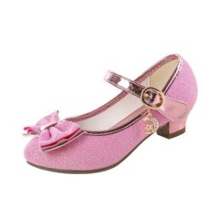 Fete Sandale Strasuri Fluture Dans Latin Pantofi Copii Copii Toc Inalt Pantofi Printesa Piele Sclipitoare Rochie de petrecere Nu