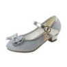 Fete Sandale Strasuri Fluture Dans Latin Pantofi Copii Copii Toc Inalt Pantofi Printesa Piele Sclipitoare Rochie de petrecere Nu