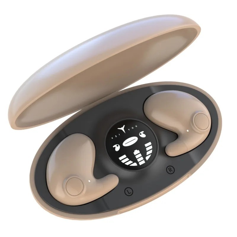 Căști fără fir Invisible Sleep Căști TWS Bluetooth 5.3 Căști ascunse IPX5, rezistente la apă, cu reducere a zgomotului, căști sp