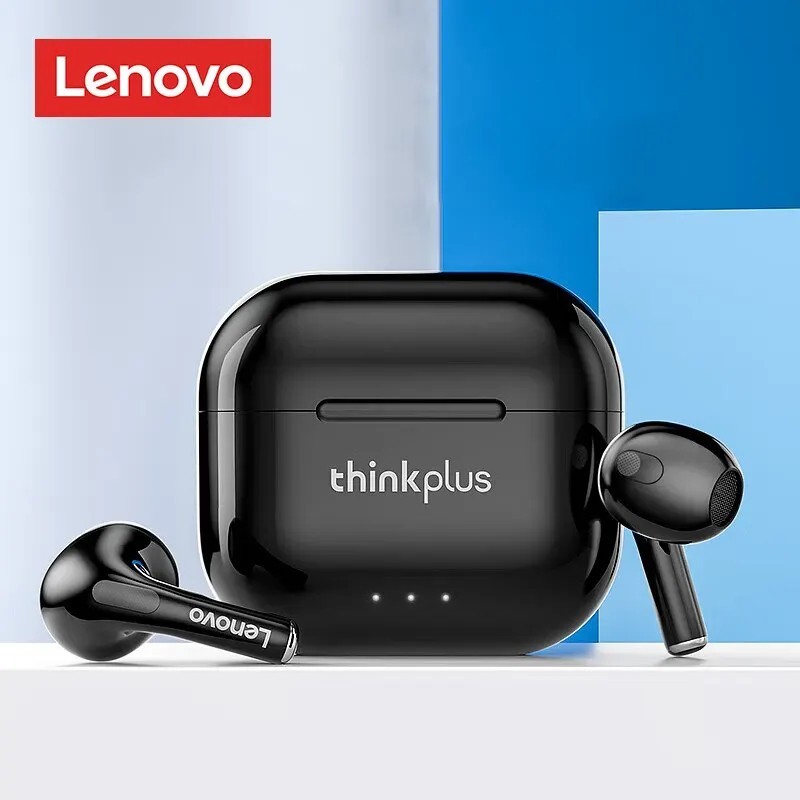 Căști Bluetooth Lenovo LP40 Plus Căști fără fir Căști cu reducere a zgomotului 230 mAh Căști sport stereo HiFi cu microfon