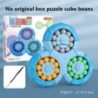Noua rotație pe șase laturi Finger Bean Intelligence Gyro Antistress Fingertip Cub Learning Educational Magic Disk pentru cadou 