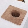 1 buc. 35*35 cm Masa de masaj SPA de frumusete ingroasa Prosop de fata cu gaura pentru spital, hotel, salon de frumusete