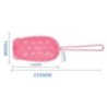 Scrubber de corp din silicon pentru duș Scrub exfoliant Burete pentru baie cu bule Perie de masaj Dispozitiv de curățare pentru 