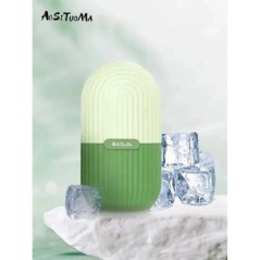 Rolă de față cu gheață din silicon pentru contur și micșorarea porilor, îndepărtează cercurile întunecate, rolă facială de masaj