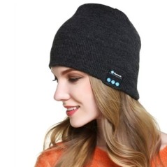 Căști compatibile cu Bluetooth de iarnă Căști de muzică reîncărcabile prin USB Căști de sport fără fir pentru tricotat cald.