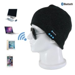 Căști compatibile cu Bluetooth de iarnă Căști de muzică reîncărcabile prin USB Căști de sport fără fir pentru tricotat cald.
