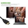 Cablu compatibil HDMI Cabluri video Placat cu aur 1.4 4K 1080P Cablu 3D pentru HDTV Splitter Switcher 0.3m 1m 1.5m Cablu HDMI la