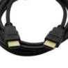 Cablu compatibil HDMI Cabluri video Placat cu aur 1.4 4K 1080P Cablu 3D pentru HDTV Splitter Switcher 0.3m 1m 1.5m Cablu HDMI la