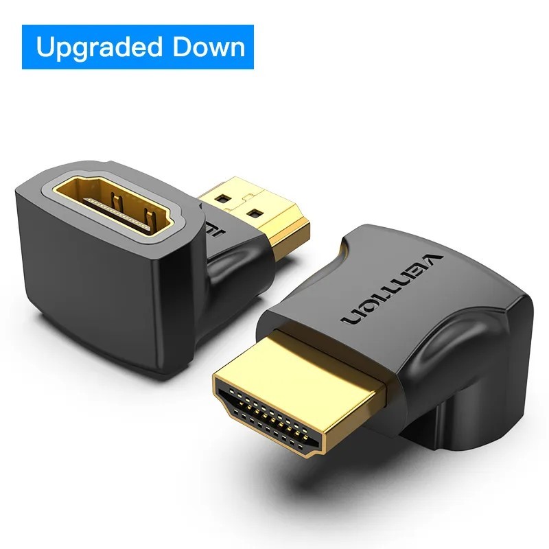 Vention Adaptor HDMI 90 270 grade unghi drept Convertor mascul la femela Conector HD 4K pentru HDTV PS4 Lptop TV Box HDMI Extend