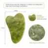 Jad trandafir natural Gua Sha Gua Sha Screper Masaj pentru Fața Corp Lifting Ridurile Îndepărtează Frumusețe SPA Instrumente de 