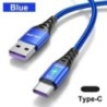 USLION 5A cablu USB tip C telefon mobil cablu de date de încărcare rapidă pentru Samsung S23 Xiaomi 13 12 Pro Poco Oneplus 11 Re