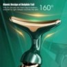 Dispozitiv de ridicare a feței 3 în 1 pentru gât Masaj facial pentru ochi Mai subțire a feței EMS Frumusețe pentru strângerea ri