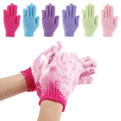 Mănuși de baie cu cinci degete Prosop de duș de uz casnic Scrub Spălătorie pentru corp Aprovizionare pentru acasă pentru copii Ș
