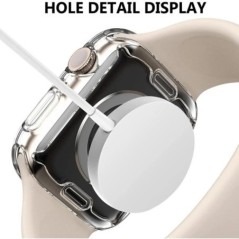 Curea pentru banda de ceas Apple 45MM 44MM iwatch 41MM 40MM brățară pentru încheietura mâinii Husă protectoare ecran Apple Watch