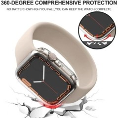 Curea pentru banda de ceas Apple 45MM 44MM iwatch 41MM 40MM brățară pentru încheietura mâinii Husă protectoare ecran Apple Watch