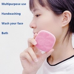 Perie de curățare a feței din silicon Tampă de spălat Exfoliant pentru îndepărtarea punctelor negre Perii de curățare profundă a