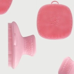 Perie de curățare a feței din silicon Tampă de spălat Exfoliant pentru îndepărtarea punctelor negre Perii de curățare profundă a