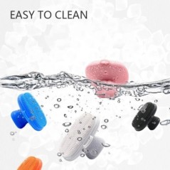 Perie de curățare a feței din silicon Tampă de spălat Exfoliant pentru îndepărtarea punctelor negre Perii de curățare profundă a