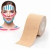 2,5 CM * 5 M Bandă de kineziologie pentru față Linia în V Gât Ochi Lifting Rid Remover Bandă autocolantă Instrument de îngrijire