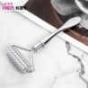 Spatulă cu rolă ascuțită din oțel inoxidabil, bilă de masaj, masaj cu role de piatră pentru a îmbunătăți frumusețea facială a gâ