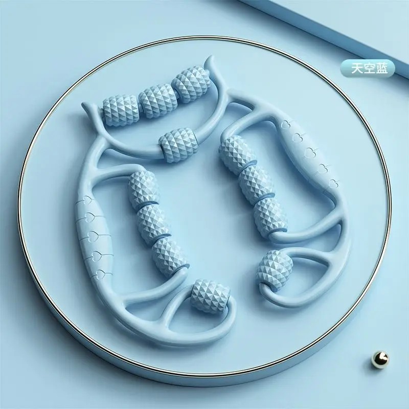 12 runde de echipament de masaj circular pentru slăbire a piciorului, întindere și relaxare musculară, artefact pentru slăbire a