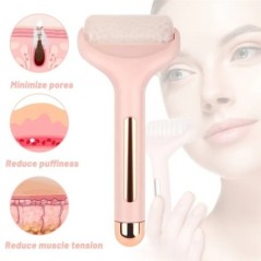 Masaj cu role de gheață pentru față Instrument de ridicare a pielii Lifting facial Masaj corp gât pielea strânge anti-rid amelio