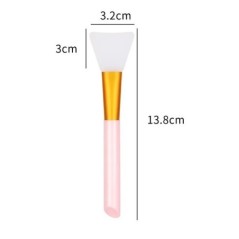 Masca faciala din silicon Perie Instrument de ingrijire a pielii pentru fata cu cap moale DIY Film de noroi Perie de reglare Coa