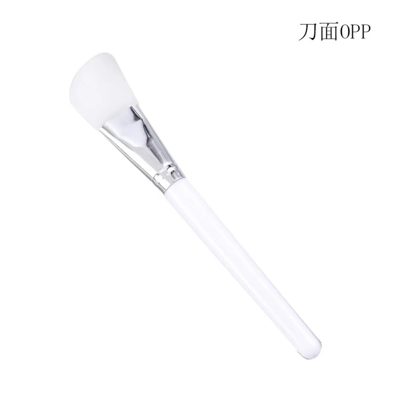 1 buc Perie pentru mască facială din silicon pentru machiaj alb Perii profesionale pentru cremă cu noroi DIY pentru îngrijirea p