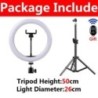 Iluminare LED Selfie Ring Lampă fotografică Selfie Ring Lampă USB la distanță Lumină de umplere pentru YouTube TikTok Video Live