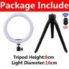 Iluminare LED Selfie Ring Lampă fotografică Selfie Ring Lampă USB la distanță Lumină de umplere pentru YouTube TikTok Video Live