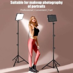 Studio foto LED 3000K-6000 KMcoplus Lampă de umplere video Panou de lumină Iluminare fotografie pentru streaming live Filtru RGB