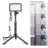 LED Fotografie Video Lumină Panou Iluminare Kit Lampă Studio Foto Pentru Filmare Live Streaming Youbube Cu Trepied Filtre RGB