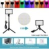 LED Fotografie Video Lumină Panou Iluminare Kit Lampă Studio Foto Pentru Filmare Live Streaming Youbube Cu Trepied Filtre RGB