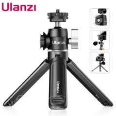 Mini trepied Ulanzi U-Vlog lite cu cap sferic de 360° și stick de selfie cu pantof rece Trepied de masă pentru cameră, iPhone, t