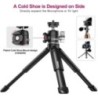 Mini trepied Ulanzi U-Vlog lite cu cap sferic de 360° și stick de selfie cu pantof rece Trepied de masă pentru cameră, iPhone, t