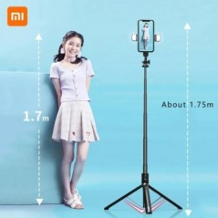 Xiaomi Trepied Selfie StickLengthen Telefon Trepied Stalp telescopic portabil Stand Trepied Bluetooth fără fir cu telecomandă