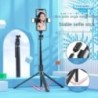 Xiaomi Trepied Selfie StickLengthen Telefon Trepied Stalp telescopic portabil Stand Trepied Bluetooth fără fir cu telecomandă