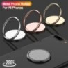 Suport magnetic rotativ pentru telefon mobil pentru iPhone Samsung Suport de suport pentru telefon cu inel metalic pentru mașină